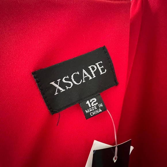 XScape One Shoulder Evening Gown - Picture 4 of 5